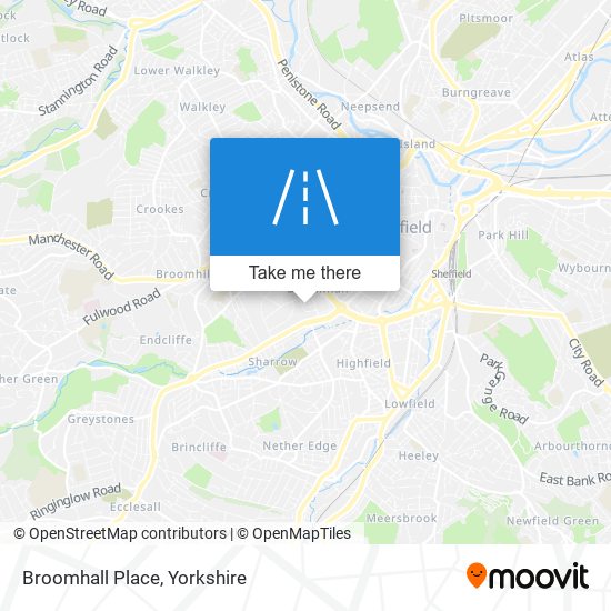 Broomhall Place map