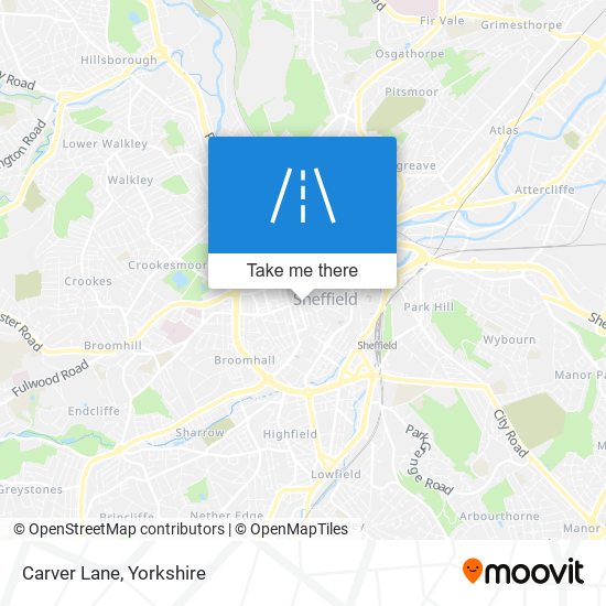 Carver Lane map