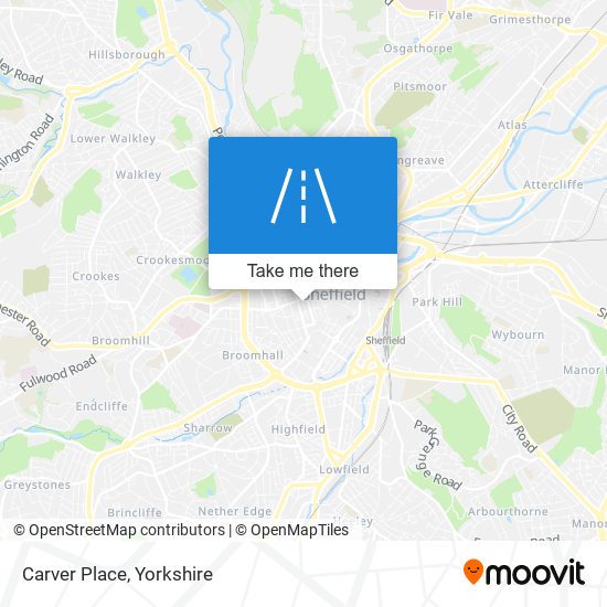 Carver Place map