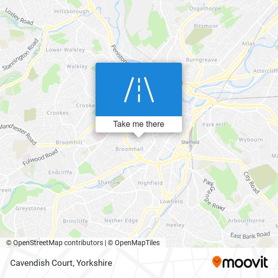 Cavendish Court map