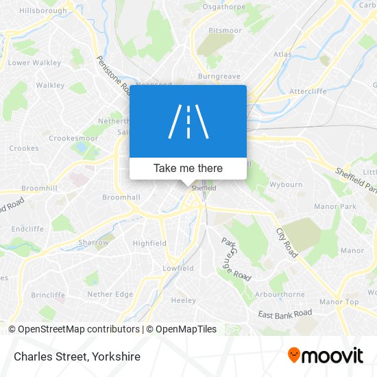 Charles Street map