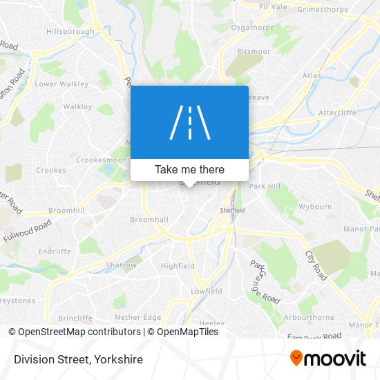 Division Street map
