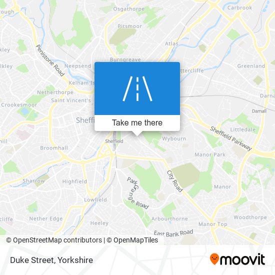 Duke Street map