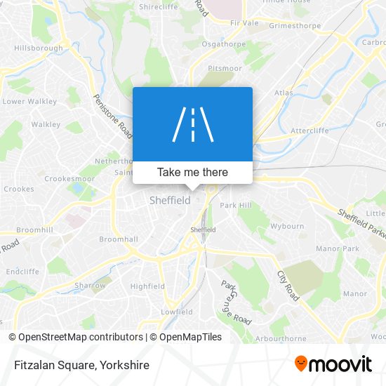 Fitzalan Square map