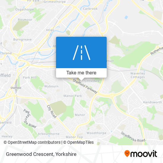 Greenwood Crescent map