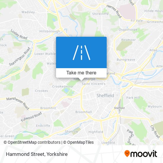 Hammond Street map