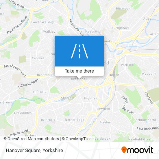 Hanover Square map