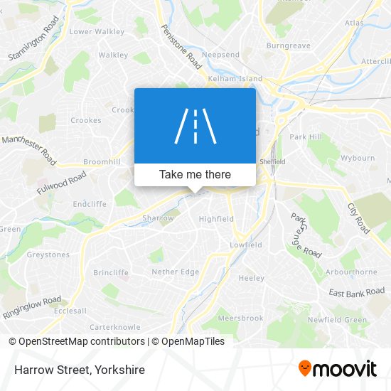 Harrow Street map