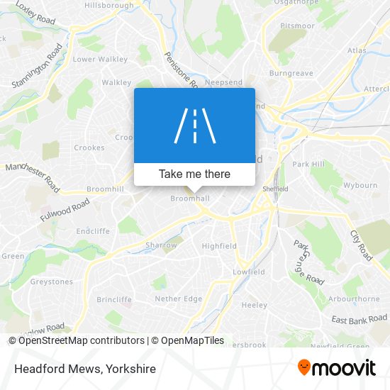 Headford Mews map