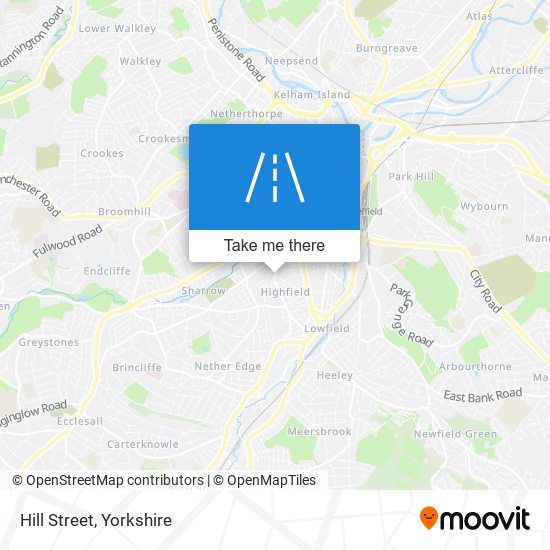 Hill Street map