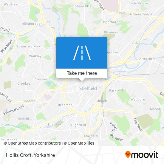 Hollis Croft map