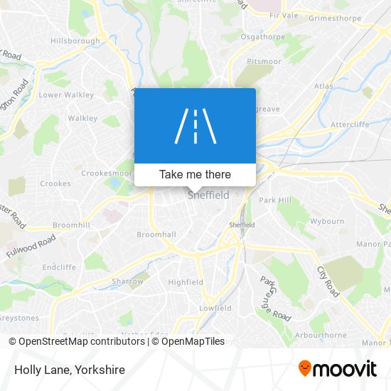 Holly Lane map