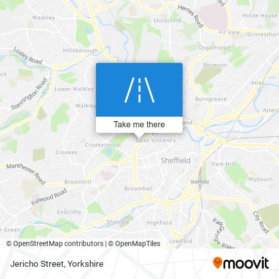 Jericho Street map