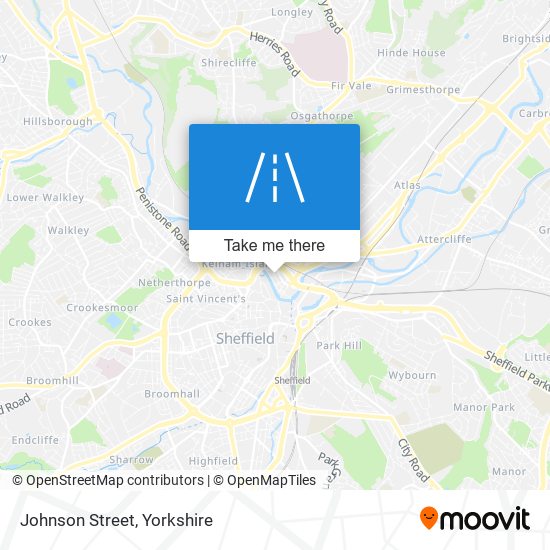 Johnson Street map