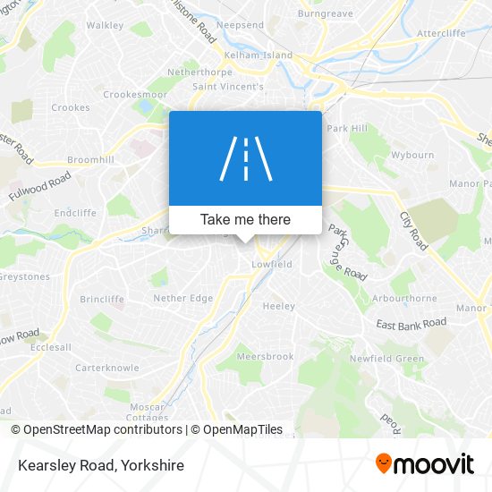 Kearsley Road map