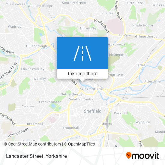 Lancaster Street map