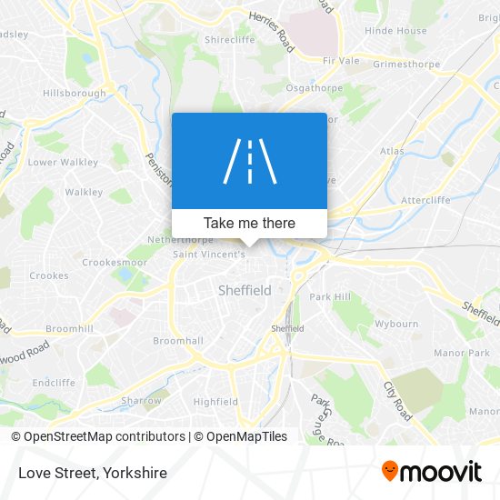 Love Street map
