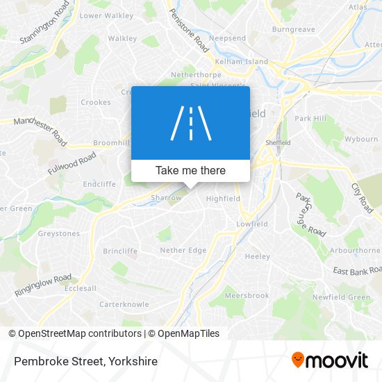 Pembroke Street map