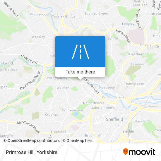 Primrose Hill map