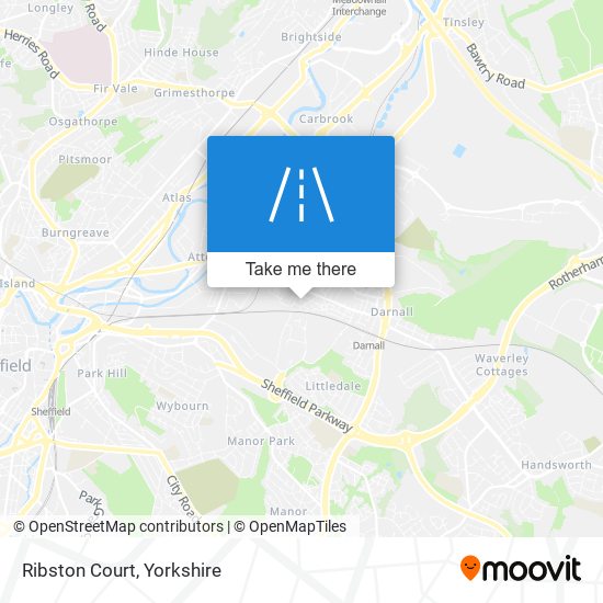 Ribston Court map