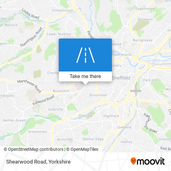 Shearwood Road map