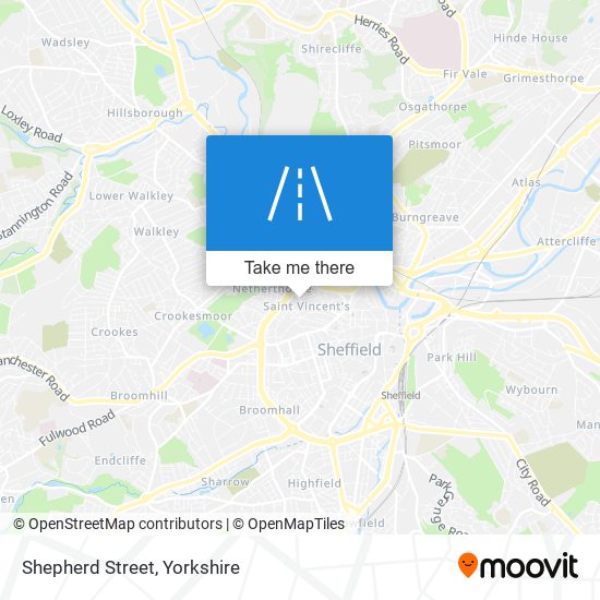 Shepherd Street map