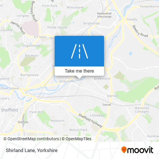 Shirland Lane map