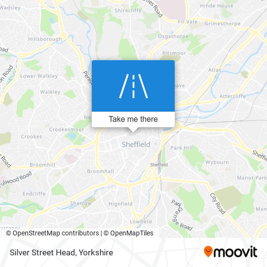 Silver Street Head map