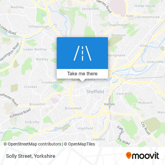 Solly Street map
