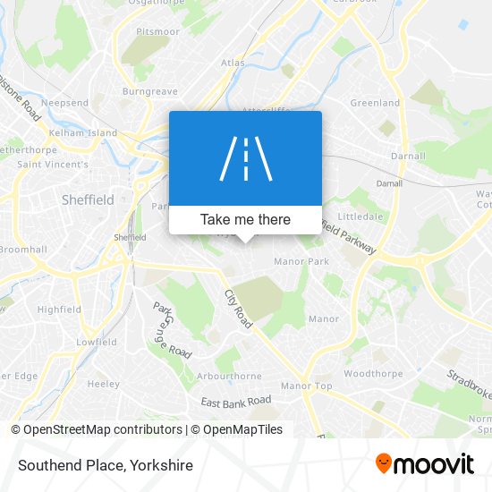 Southend Place map