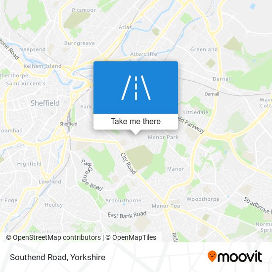 Southend Road map