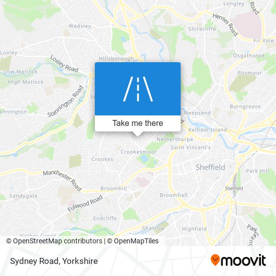 Sydney Road map