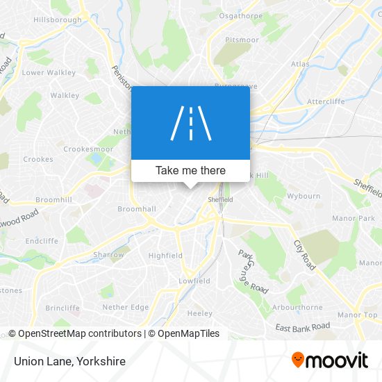 Union Lane map