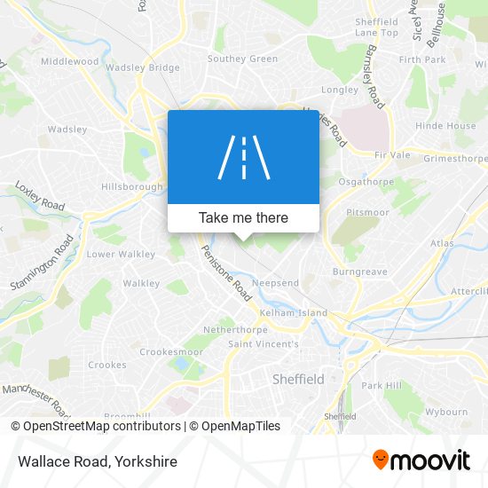 Wallace Road map