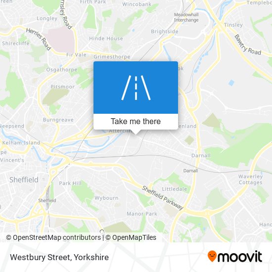 Westbury Street map