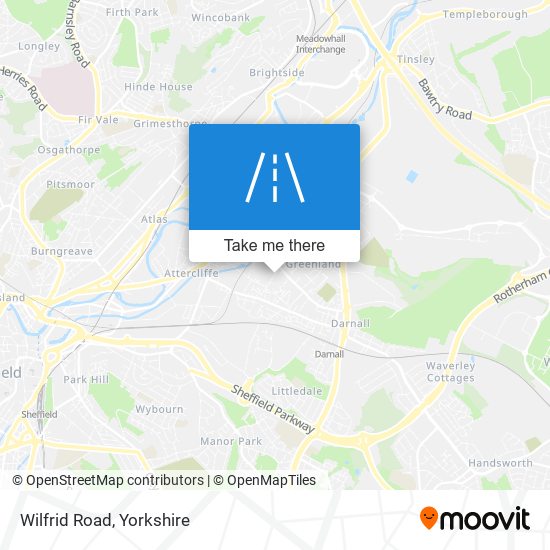 Wilfrid Road map
