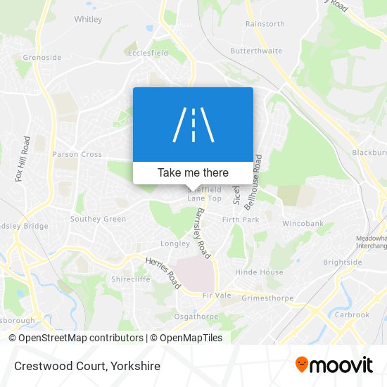 Crestwood Court map