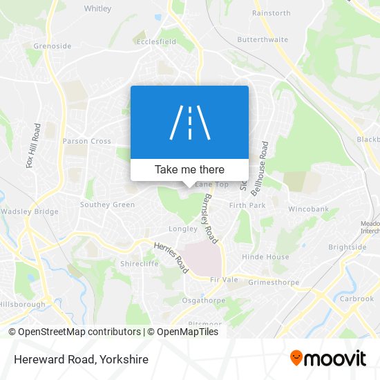 Hereward Road map