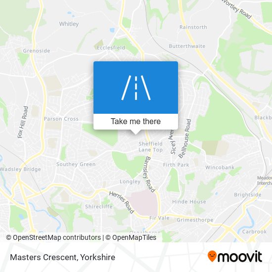 Masters Crescent map