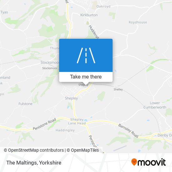 The Maltings map