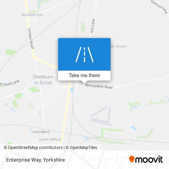 Enterprise Way map