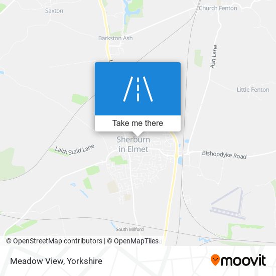 Meadow View map