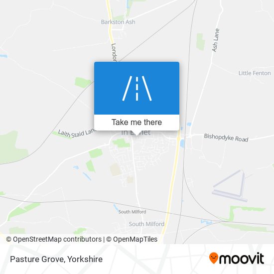 Pasture Grove map