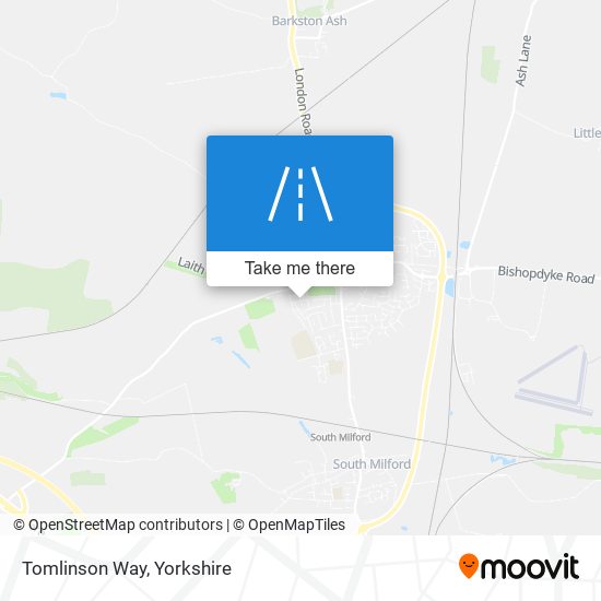 Tomlinson Way map