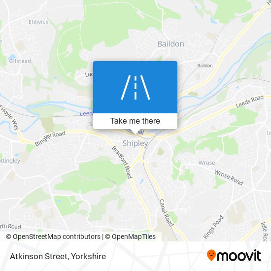 Atkinson Street map