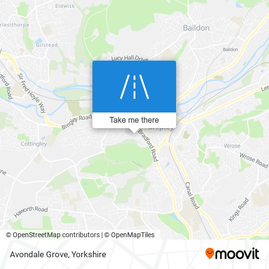 Avondale Grove map