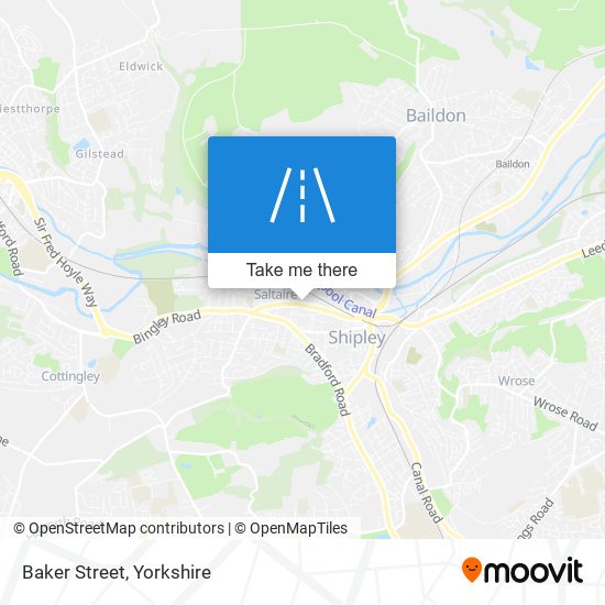 Baker Street map