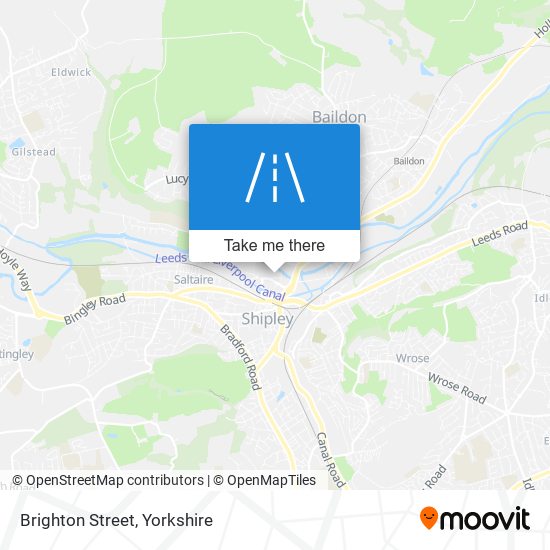 Brighton Street map