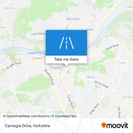Carnegie Drive map