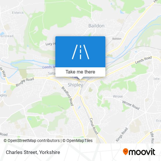 Charles Street map